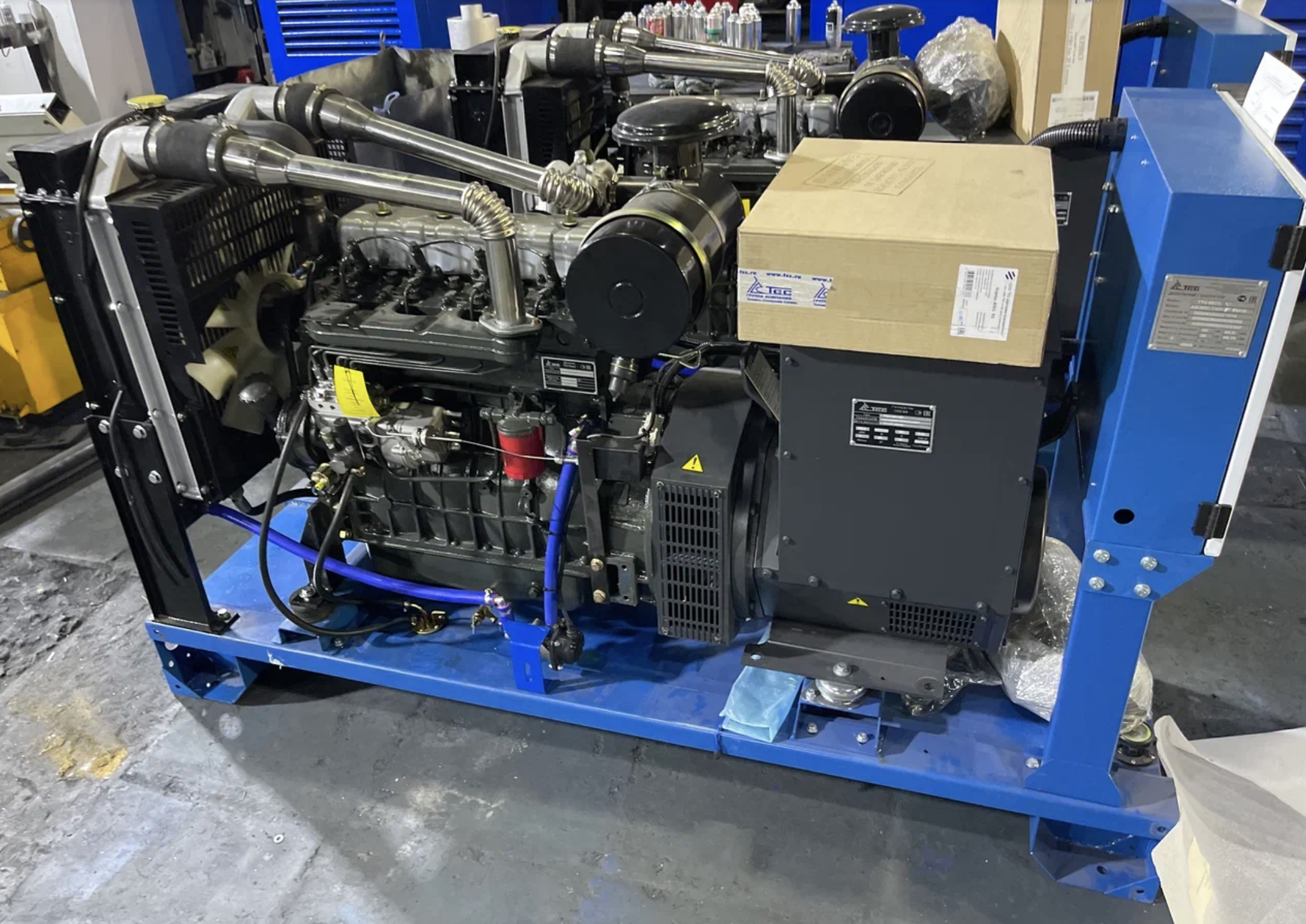Дизельный генератор ТСС АД-50С-Т400-1РМ11 с АВР