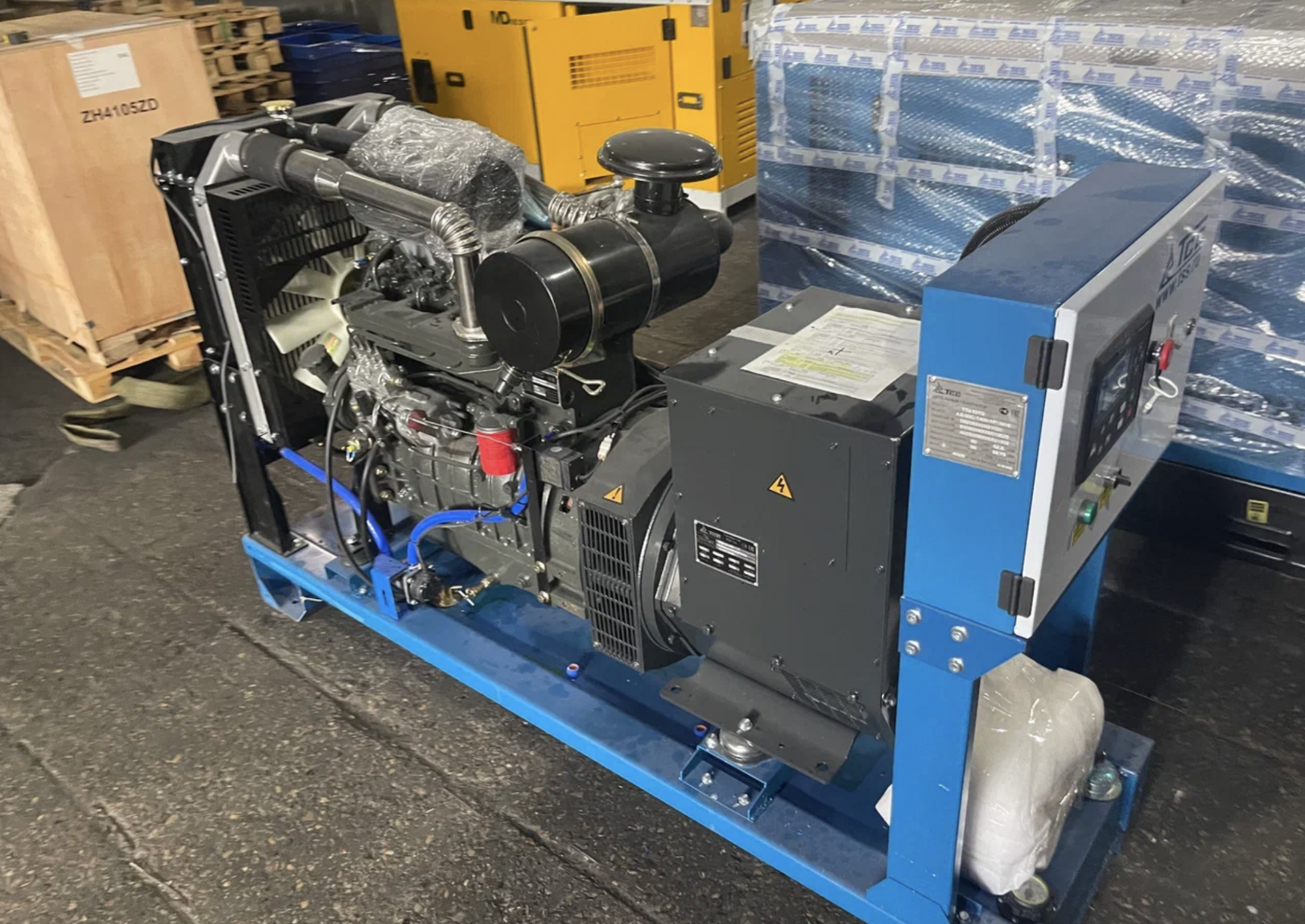 Дизельный генератор ТСС АД-50С-Т400-1РМ16 с АВР