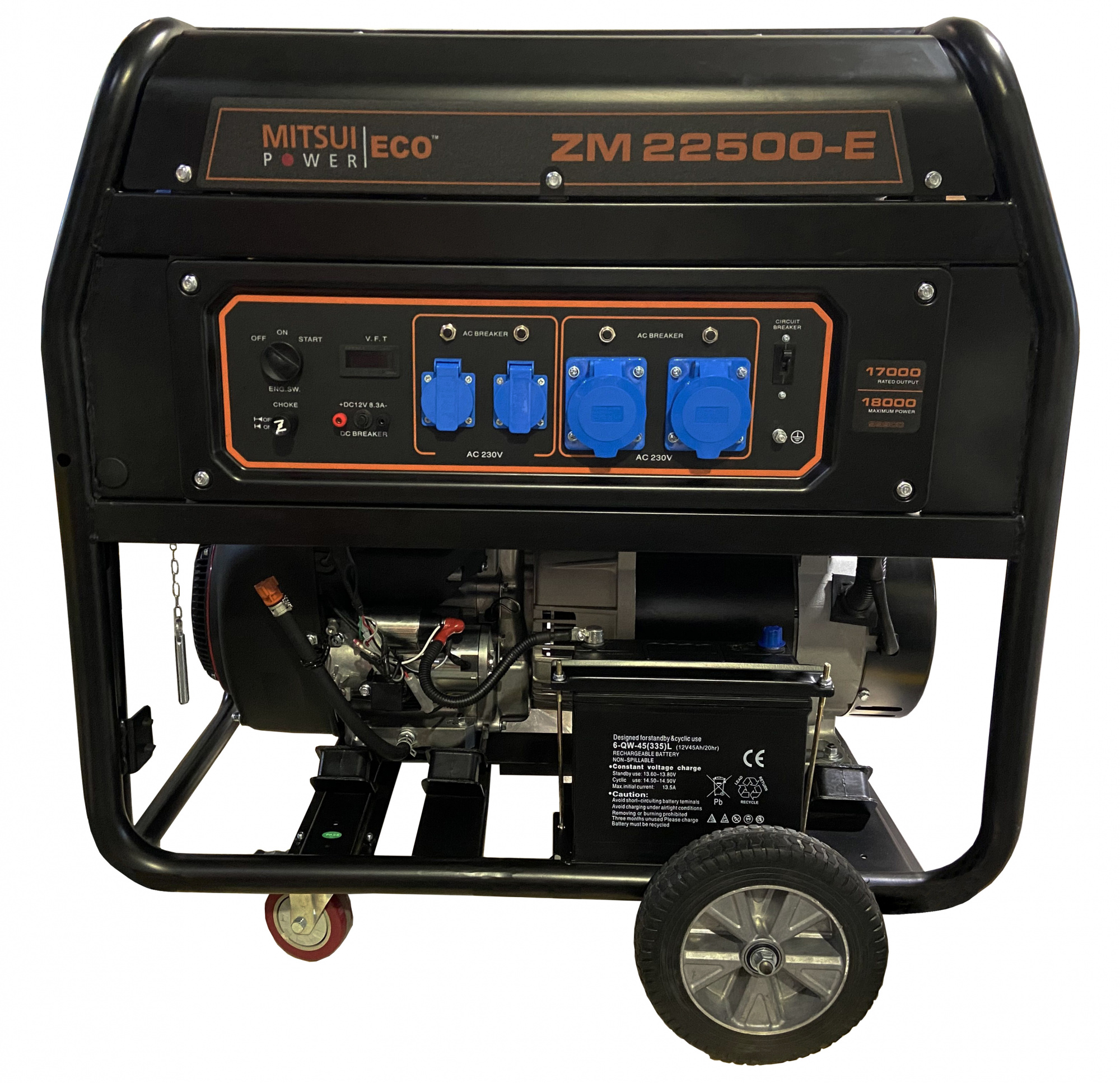 Бензиновый генератор Mitsui Power ZM 22500 E