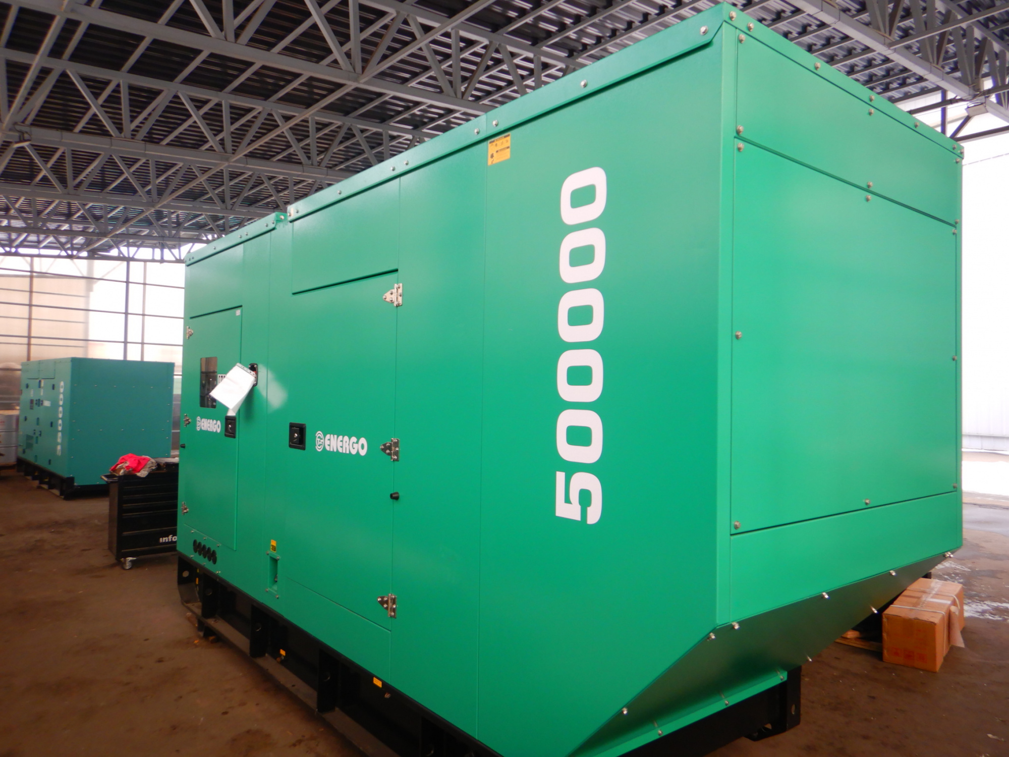 Дизельный генератор Energo AD500-T400C-S